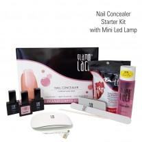 Nail Concealer Starter Kit with 6 W LED lamp