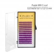 Purple MIX C-Curl 0,07 x 8/9/10/11/12/13 mm