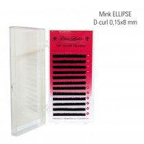Mink ELLIPSE 0,15 x 8 mm, D-Curl