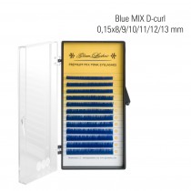 Blue MIX D-Curl 0,15 x 8/9/10/11/12/13 mm