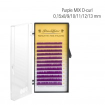Purple MIX D-Curl 0,15 x 8/9/10/11/12/13 mm