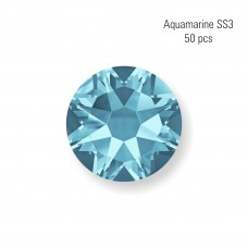 Crystal SS3 Aquamarine