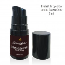 Eyelash & Eyebrow Natural Brown Color 5 ml - pump bottle