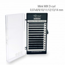 Mink MIX D-Curl 0,07 x 8/9/10/11/12/13/14 mm