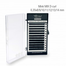 Mink MIX D-Curl 0,20 x 8/9/10/11/12/13/14 mm