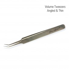 Volume tweezers angled & thin