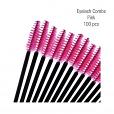 Eyelash combs pink 100 pc