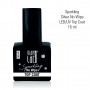 15 ml Sparkling SILVER No Wipe Led/UV Top Coatl